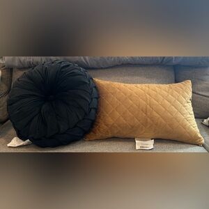 Hobby Lobby velvet-like quilted pillow bundle